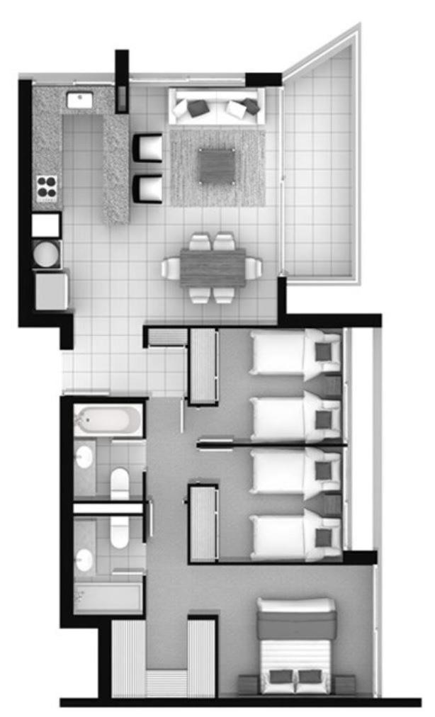 Arrecife 818 Apartamento La Serena